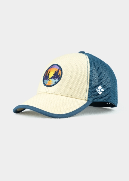 Cap "Sommerfest" - Stroh (Curved)
